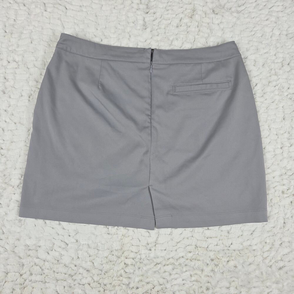 PGA Tour Womens 12 Gray Golf Skort - Picture 2 of 7